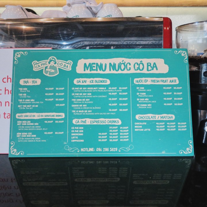Cà Phê Cô Ba